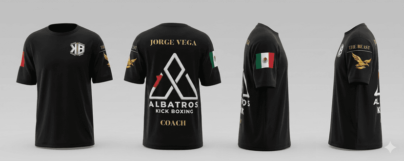 Jersey Kick Boxing Albtatros Team.